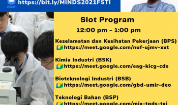 MINDS: SESI BERSAMA FAKULTI SAINS DAN TEKNOLOGI INDUSTRI