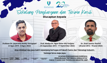 Sekalung penghargaan dan Terima kasih